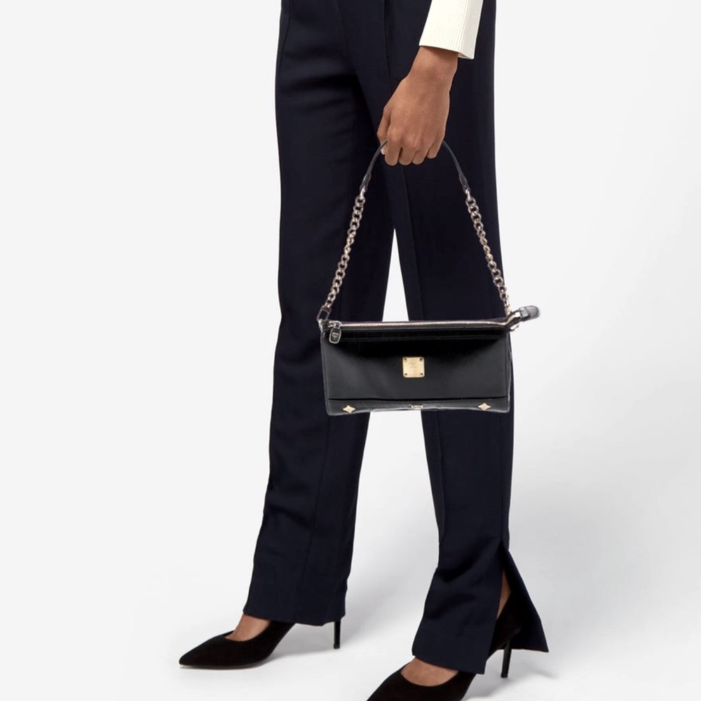 MCM shoulder bag with chain strap